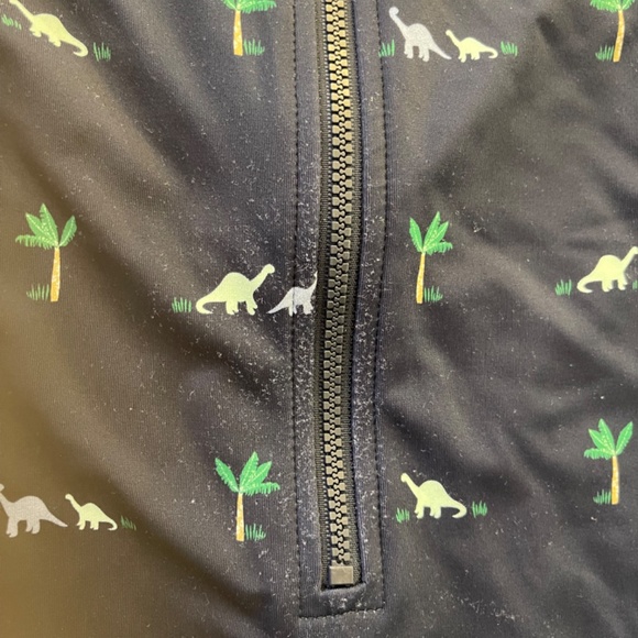 Janie and Jack Dinosaur Motif One Piece Swimsuit, 18-24 mos - Picture 5 of 5